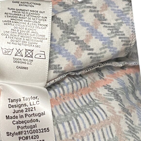 Tanya Taylor Girls S Plaid Long Sleeve Dress Preppy Retro Holiday Party Pockets - Picture 13 of 14